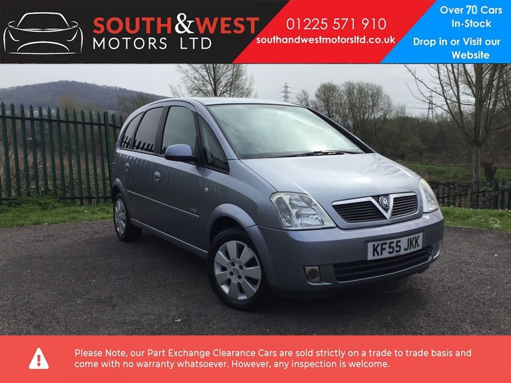 View our VAUXHALL MERIVA