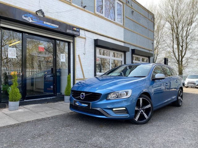 2017 17 Volvo V60 2.0 D4 R-DESIGN NAV 5d 188 BHP