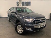 USED 2018 18 FORD RANGER 2.2 LIMITED 4X4 DCB TDCI 4d 158 BHP NO VAT