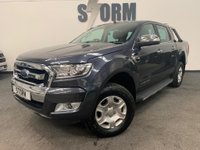 USED 2018 18 FORD RANGER 2.2 LIMITED 4X4 DCB TDCI 4d 158 BHP NO VAT