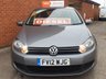 USED 2012 12 VOLKSWAGEN GOLF 1.6 S TDI 5d 103 BHP LOW MILES - ECONOMICAL - &pound;30 ROAD TAX - UP TP 72 MPG