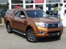 USED 2017 17 NISSAN NAVARA 2.3 DCI TEKNA 4X4 SHR DCB 190 BHP Finished in SAVANNAH YELLOW metallic with Full Heated LEATHER TRIM. This refined and rugged Navara is the complete pick-up package. It is stylish, practical and capable of hauling huge loads. Features include, Sat Nav, Heated Leather, 360 Surround View Cameras, Truckman Top, DAB Radio, B/Tooth and much more. Plus Vat. Dealer serviced at 17931 miles, 31355 miles, 59056 miles and at 79136 miles. MOT due 12/4/2022.