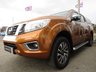 USED 2017 17 NISSAN NAVARA 2.3 DCI TEKNA 4X4 SHR DCB 190 BHP Finished in SAVANNAH YELLOW metallic with Full Heated LEATHER TRIM. This refined and rugged Navara is the complete pick-up package. It is stylish, practical and capable of hauling huge loads. Features include, Sat Nav, Heated Leather, 360 Surround View Cameras, Truckman Top, DAB Radio, B/Tooth and much more. Plus Vat. Dealer serviced at 17931 miles, 31355 miles, 59056 miles and at 79136 miles. MOT due 12/4/2022.
