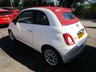 USED 2016 66 FIAT 500C 1.2 CONVERTIBLE POP STAR 3d 69 BHP *Upgraded Bluetooth* Low Mileage, Just Serviced, One Owner, MOT until March 2022, Great fuel economy! Only &pound;20 Road Tax!