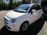 USED 2016 66 FIAT 500C 1.2 CONVERTIBLE POP STAR 3d 69 BHP *Upgraded Bluetooth* Low Mileage, Just Serviced, One Owner, MOT until March 2022, Great fuel economy! Only &pound;20 Road Tax!