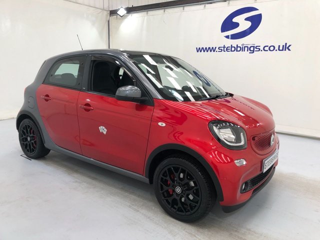 2018 67 SMART FORFOUR 0.9 PRIME SPORT PREMIUM PLUS T 5d 90 BHP