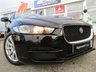 USED 2016 16 JAGUAR XE 2.0 SE 4d 178 BHP Finished in EBONY BLACK with contrasting DARK GREY interior. This XE stands out from the competition with its swooping, handsome looks. It is one of the best in its class for its drive, comfort, and practicallity.  Features include ONLY &pound;20 ROAD TAX, Sat Nav, DAB, B/Tooth, Cruise, Front and Rear Park Sensors. This is a fantastic family saloon car thats smart inside and sporty to drive. Hatfields Wakefield Jaguar Dealer serviced at 21638 miles, 43291 miles, 62785 miles and 72000 miles on arrival.