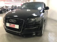USED 2008 57 AUDI Q7 3.0 TDI QUATTRO S LINE 5d 240 BHP * PRIVACY GLASS * CLIMATE * 7 SEATS  * FEB 2022 MOT * PARKING SENSORS *  20 INCH ALLOYS *