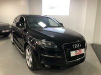 USED 2008 57 AUDI Q7 3.0 TDI QUATTRO S LINE 5d 240 BHP * PRIVACY GLASS * CLIMATE * 7 SEATS  * FEB 2022 MOT * PARKING SENSORS *  20 INCH ALLOYS *