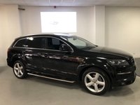 USED 2008 57 AUDI Q7 3.0 TDI QUATTRO S LINE 5d 240 BHP * PRIVACY GLASS * CLIMATE * 7 SEATS  * FEB 2022 MOT * PARKING SENSORS *  20 INCH ALLOYS *