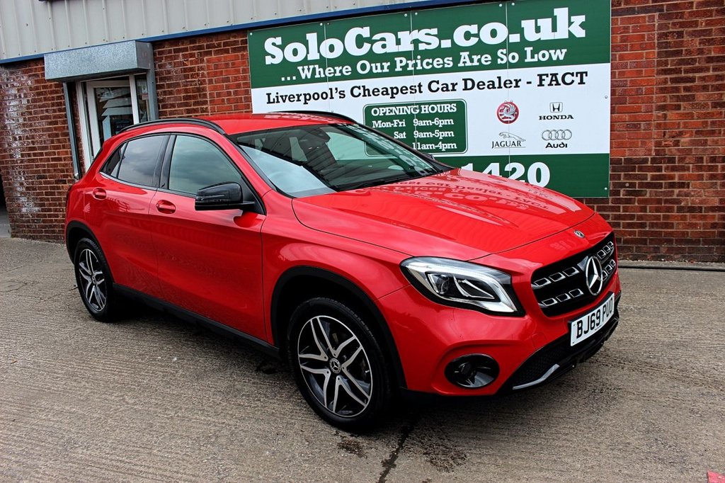 2019 69 MERCEDES-BENZ GLA-CLASS 1.6 GLA 180 URBAN EDITION 5d AUTO 121 BHP