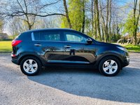 USED 2012 12 KIA SPORTAGE 1.7 CRDI 2 5d 114 BHP IDEAL FAMILY CAR - BLUETOOTH - PAN ROOF - REVERSING SENSORS - 1/2 LEATHER - LARGE BOOT
