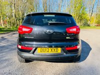USED 2012 12 KIA SPORTAGE 1.7 CRDI 2 5d 114 BHP IDEAL FAMILY CAR - BLUETOOTH - PAN ROOF - REVERSING SENSORS - 1/2 LEATHER - LARGE BOOT