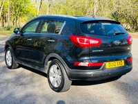 USED 2012 12 KIA SPORTAGE 1.7 CRDI 2 5d 114 BHP IDEAL FAMILY CAR - BLUETOOTH - PAN ROOF - REVERSING SENSORS - 1/2 LEATHER - LARGE BOOT