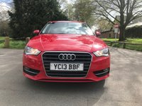 USED 2013 13 AUDI A3 1.4 TFSI SE 5d 121 BHP Great Value And Low Mileage Audi A3.