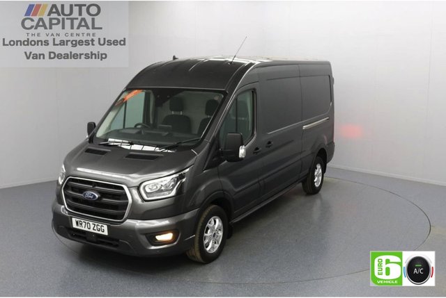 2020 70 FORD TRANSIT 2.0 350 FWD Limited EcoBlue Auto 185 BHP L3 H2 Low Emission