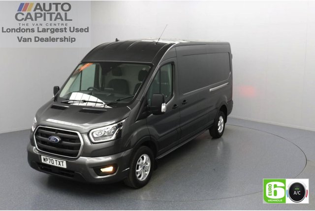 2020 70 FORD TRANSIT 2.0 350 FWD Limited EcoBlue Auto 185 BHP L3 H2 Low Emission