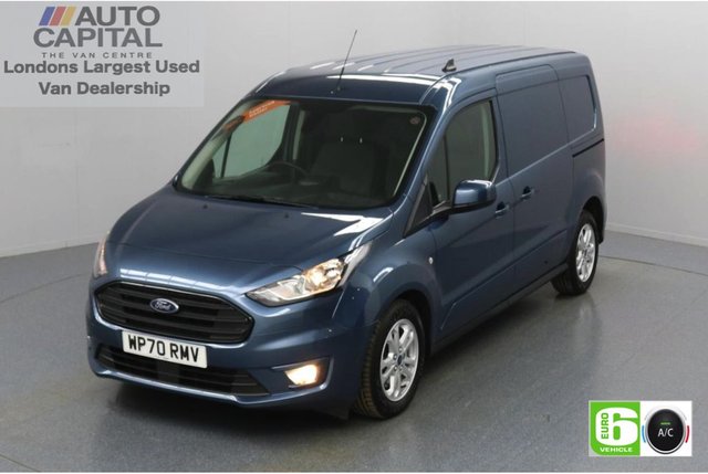 2020 70 FORD TRANSIT CONNECT 1.5 240 Limited EcoBlue Auto 120 BHP L2 LWB 3 Seats Low Emission