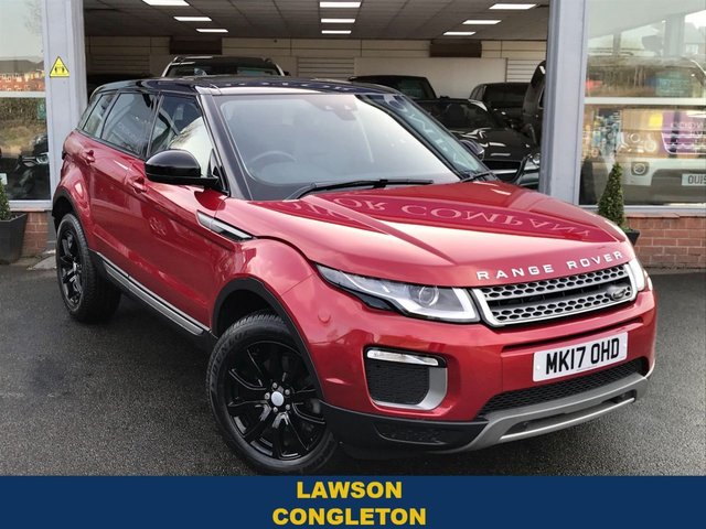 View our LAND ROVER RANGE ROVER EVOQUE