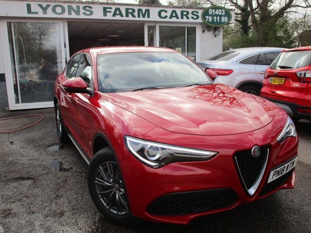 2018 18 Alfa Romeo Stelvio 2.0 TURBO 200 SUPER 4WD 5d 200 BHP AUTOMATIC FOUR WHEEL DRIVE *ONLY &pound;155 ROAD TAX*