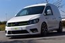 USED 2016 65 VOLKSWAGEN CADDY 2.0 C20 TDI HIGHLINE 148 BHP R LINE RARE TAIL GATE-R-LINE STYLING.