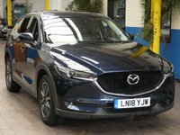 USED 2018 18 MAZDA CX-5 2.2 D SPORT NAV 5d 148 BHP SAT NAV LEATHER HEATED SEATS