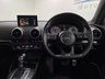 USED 2017 67 AUDI S3 2.0 TFSI QUATTRO BLACK EDITION 4d 306 BHP PAN ROOF, F/S/H, SAT NAV!