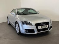 USED 2012 12 AUDI TT 2.0 TFSI SPORT 2d 211 BHP Spectacular Audi TT  Ice silver , Generously equipped with a huge specification in stock and redy for FREE UK DELIVERY