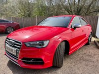 USED 2014 64 AUDI A3 2.0 S3 QUATTRO 4d AUTO 296 BHP 