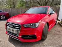 USED 2014 64 AUDI A3 2.0 S3 QUATTRO 4d AUTO 296 BHP 