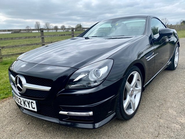 2012 62 Mercedes-Benz Slk 1.8 SLK200 BLUEEFFICIENCY AMG SPORT 2d 184 BHP