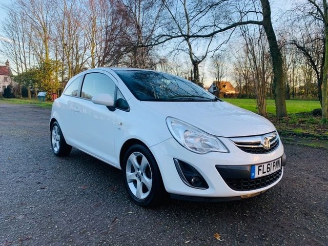 2011 61 Vauxhall Corsa 1.2 SXI A/C 3d 83 BHP