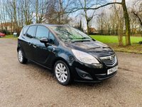 USED 2012 62 VAUXHALL MERIVA 1.4 SE 5d 99 BHP 