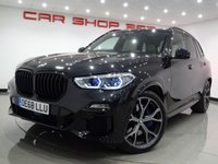 USED 2018 68 BMW X5 3.0 XDRIVE30D ( 265 BHP) M SPORT AUTO (S/S) + 7 SEATS + NAV + SKY LOUNGE PANORAMIC ROOF + L.E.D.S + HARMAN KARDON..E/H/M COMFORT INDIVIDUAL MERINO LEATHERS 7 SEATS+PAN ROOF+LASERS+360 CAM+INDIVIDUAL COMFORTS