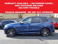 USED 2019 19 BMW X5 3.0 M50D (400 PS)  AUTO XDRIVE (S/S) 7 SEATS + �&pound;20K EXTRAS + CARBON FIBRE BODY KIT + NAV + SKY LOUNGE PANORAMIC ROOF + COMFORT INDIVIDUAL LEATHERS + HARMAN KARDON + HEAD UP + L.E.D.S + CAMERAS + AIR SUSPENSION 7S+PAN ROOF+360 CAM+LEDS+INDIVIDUAL LEATHER+NAV+HK