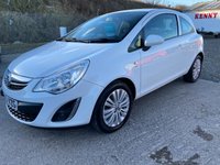 USED 2013 13 VAUXHALL CORSA 1.0 ENERGY ECOFLEX 3d 64 BHP 