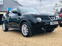 USED 2013 63 NISSAN JUKE 1.6 ACENTA PREMIUM 5d 117 BHP Low Mileage with a FSH and Sat Nav