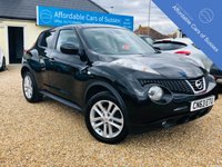 USED 2013 63 NISSAN JUKE 1.6 ACENTA PREMIUM 5d 117 BHP Low Mileage with a FSH and Sat Nav