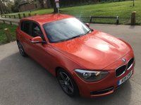 USED 2012 K BMW 1 SERIES 1.6 116I SPORT 5d 135 BHP Low Insurance Group, Low Mileage And Full Service History
