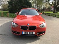 USED 2012 K BMW 1 SERIES 1.6 116I SPORT 5d 135 BHP Low Insurance Group, Low Mileage And Full Service History