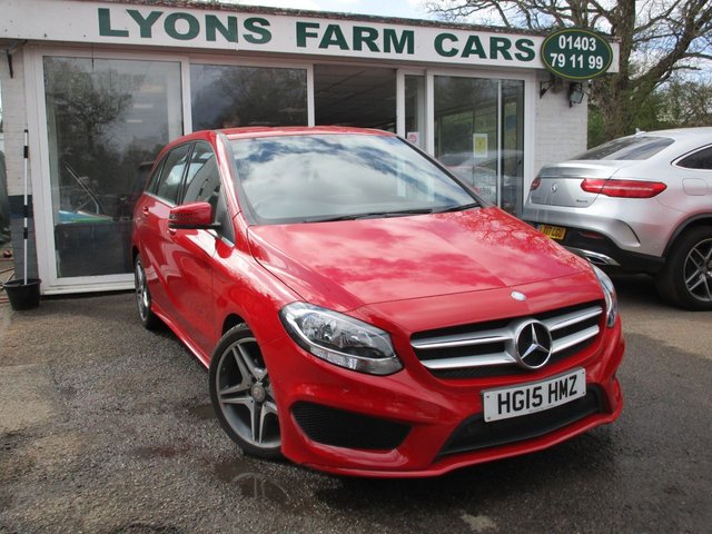 2015 15 Mercedes-Benz B-Class 1.6 B200 AMG LINE EXECUTIVE 5d 154 BHP AUTOMATIC