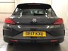USED 2017 17 VOLKSWAGEN SCIROCCO 2.0 R TSI 2d 278 BHP FINANCE RATES  FROM 6.9 APR