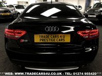 USED 2009 59 AUDI A5 4.2 S5 FSI QUATTRO 3d 350 BHP FREE UK DELIVERY*VIDEO AVAILABLE* FINANCE ARRANGED* PART EX*HPI CLEAR