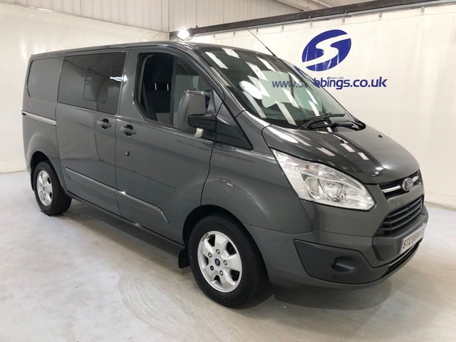 2017 17 FORD TRANSIT CUSTOM 2.0 310 LIMITED DOUBLE CAB 129 BHP