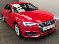 USED 2016 66 AUDI A4 3.0 TDI QUATTRO S LINE 4d 215 BHP SAT NAV, DAB, BLUETOOTH MEDIA
