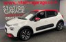 USED 2017 17 CITROEN C3 1.2 PURETECH FLAIR S/S 5d 109 BHP WHITE WITH RED ROOF