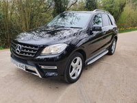 USED 2013 63 MERCEDES-BENZ M-CLASS 2.1 ML250 BLUETEC AMG SPORT 5d 204 BHP ZERO DEPOSIT FINANCE AVAILABLE