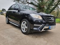 USED 2013 63 MERCEDES-BENZ M-CLASS 2.1 ML250 BLUETEC AMG SPORT 5d 204 BHP ZERO DEPOSIT FINANCE AVAILABLE