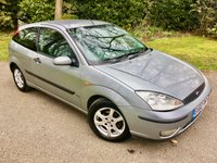 USED 2002 02 FORD FOCUS 1.6 ZETEC SILVER 3d 100 BHP LONG MOT // PART EXCHANGE TO CLEAR // ''JUST IN AS A PART EXCHANGE ,SO IS PRICED TO CLEAR''NEW TYRES RECENTLY FITTED''