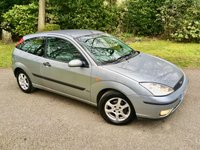 USED 2002 02 FORD FOCUS 1.6 ZETEC SILVER 3d 100 BHP LONG MOT // PART EXCHANGE TO CLEAR // ''JUST IN AS A PART EXCHANGE ,SO IS PRICED TO CLEAR''NEW TYRES RECENTLY FITTED''
